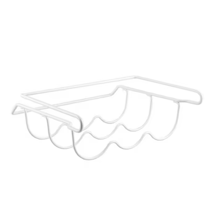 Soporte Universal para 4 Botellas Superficie Cromada Para Neveras Grandes Organizador de Cocina - 1
