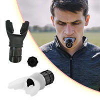 Entrenador de respiración deportivo para el hogar, respirador con boquilla para la cara, equipo de Fitness - details 0