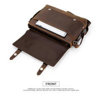 CONTACT'S crazy horse-Bolso de piel auténtica para hombre, bandolera vintage para ordenador portátil, bolso cruzado - details 11