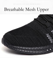 Zapatillas de deporte a la moda para hombre, zapatos informales de malla con cordones, zapatillas ligeras transpirables para caminar, zapatos para hombre de talla grande, zapatos Tenis de verano - details 4