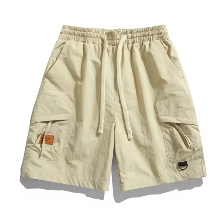 Pantalones cortos De Verano Para Hombre 2023 Nuevos Joggers Múltiples Bolsillos Casual Pantalones Sueltos Para Trabajo Exterior - 1