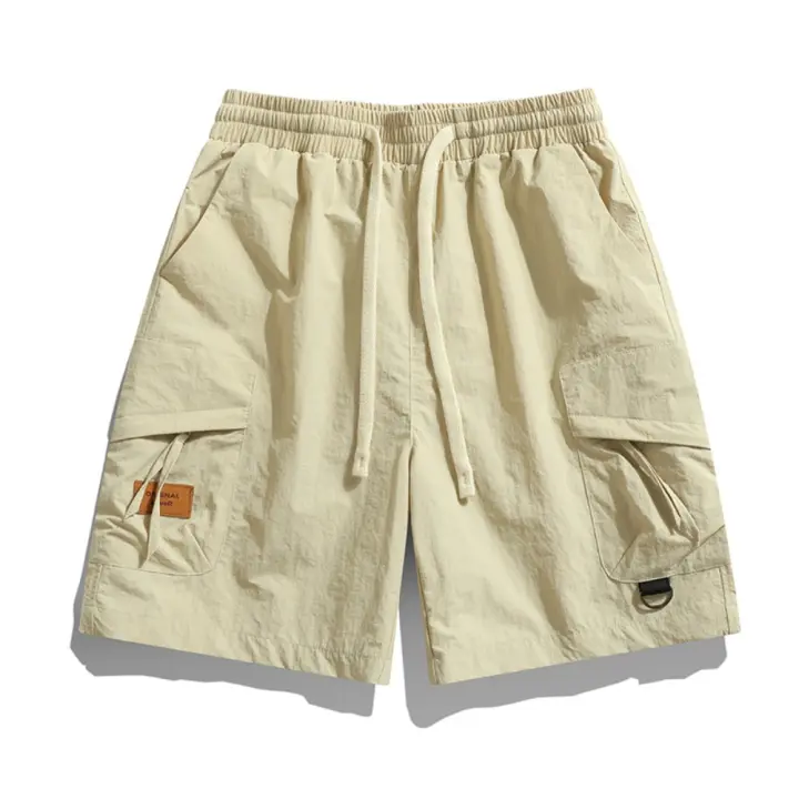 Pantalones cortos De Verano Para Hombre 2023 Nuevos Joggers Múltiples Bolsillos Casual Pantalones Sueltos Para Trabajo Exterior - 1