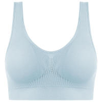 Sports bra women solid color fitness top gym yoga athletic tight workout soft brassiere padded - details 30