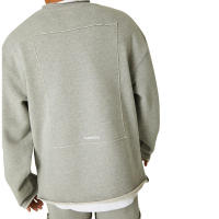 Traje de entrenamiento deportivo para hombre, sudadera con capucha, pantalones cortos para correr, camisa de manga larga - details 5
