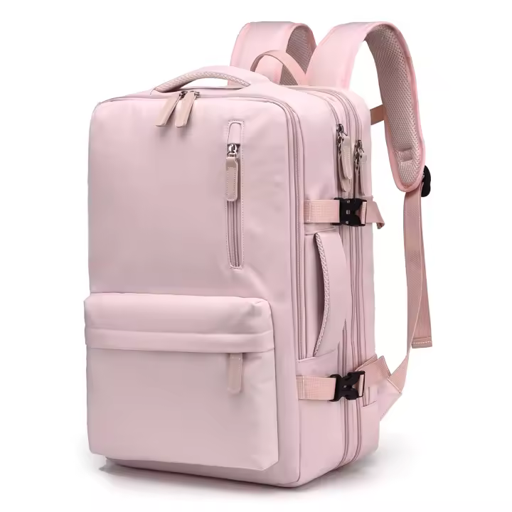 Mochila de expansión Niños y niñas Mochila de viaje ligera de gran capacidad Mochila multifuncional para estudiantes universitarios - 1