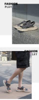 Nuevas Sandalias para Hombres Suela Gruesa para Pisar Miera, Ropa Exterior de Alta Elasticidad, Moda de Playa de Verano - details 10