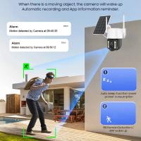 Cámara de vigilancia Solar WIFI 4G, videocámara remota para exteriores, inalámbrica, visión nocturna, HD, a todo Color, CCTV inteligente - details 5