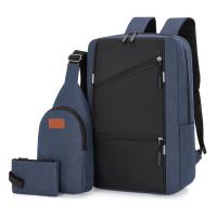 Mochila para Laptop de 15.6 pulgadas para Hombre Impermeable con Puerto de Carga USB Mochila de Negocios de Verano Resistente al Desgaste con Dacron Forro de Nylon - details 5