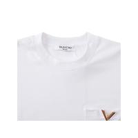 Las mejores camisas casuales básicas de moda de verano, camisetas holgadas de algodón puro para hombres y nuevas camisas de manga corta para parejas con estampados de logotipos en la parte delantera. - details 4