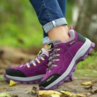 2020 nueva llegada calidad suela gruesa protege tus pies zapatos de senderismo de moda Neutral para mujer al aire libre - details 25