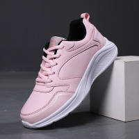 Zapatillas de deporte de cuero para mujer, zapatos deportivos ultraligeros de talla grande, primavera y otoño - details 22