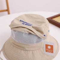 Sombrero de cubo transpirable de estilo coreano, sombrero de malla de secado rápido para verano para niños, sombrero para el sol Anti-UV, sombrero sombreado, sombrero de pescador para niños - details 12