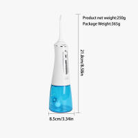 Irigador Dental Portátil Profesional 300ml, 4 Modos, 6 Chorros, Impermeable IPX7, Recargable por USB - details 9
