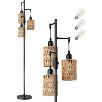 Lámpara de Pie LED Regulable Lámpara de Pie Vintage de 3 Luces con Bombillas E27 - details 15