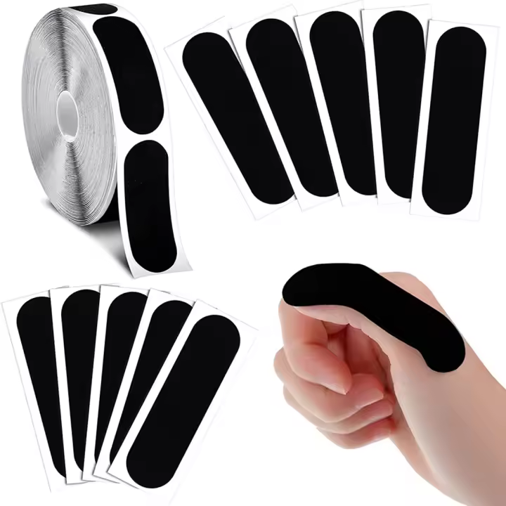 Cinta elástica para el pulgar de los bolos, accesorio de rendimiento protector para los dedos, 200 unidades - 1