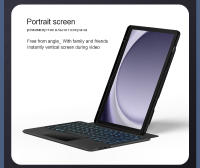 Ajuyu-funda de Teclado para tableta Samsung Galaxy Tab A9 Plus, 11 pulgadas, A9 +, funda inteligente con retroiluminación, SM-X210 en español, X216, X218 - details 2