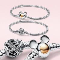 Pulsera de plata auténtica Pulsera especial del ratón del 100 aniversario - details 0