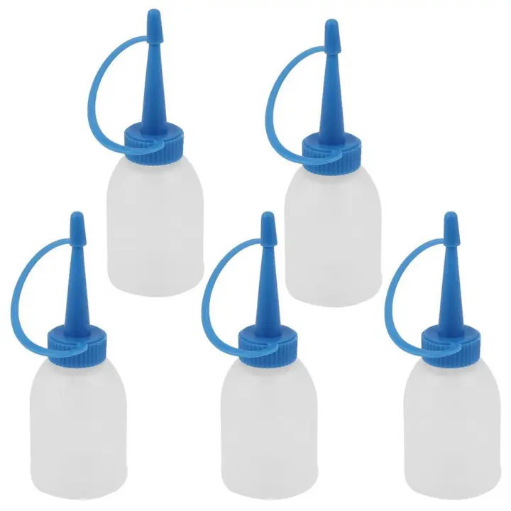 Botella dispensadora de plástico para aceite, 30ml, 5 piezas - 1