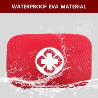 Bolsa de primeros auxilios médica de emergencia, bolsa vacía para viaje, Camping, coche, Kit de supervivencia de rescate al aire libre, estuche de almacenamiento portátil EVA - details 3