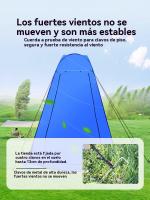 Tienda ducha camping Automático al aire libre privacidad vestidor Protección solar - details 6