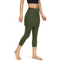 Pantalones Cortos Deportivos para Mujer Shorts Elásticos de Cintura Alta, Transpirables, Informales, a la Moda, con Bolsillo, para Yoga y Correr al Aire Libre - details 20