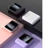 Viene con un banco de energía de 4 cables, 20000mAh, gran capacidad de carga rápida, carga Flash, ultradelgado - details 1