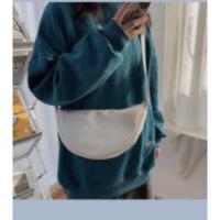 Bolso de pecho de Color sólido para mujer, bandolera de viaje de gran capacidad, cinturón de media luna, riñoneras de calle diarias, 2023 - details 10