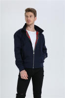 Chaqueta Bomber Retro clásica sólida europea para hombre, cortavientos, ropa de calle, abrigos de moda - details 7