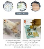 Alimentador Tr triturador para Perros 3 en 1 con Ventosas Alivio del Anxiedad en Baño de Mascotas - details 1
