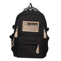 Mochila impermeable de gran capacidad para estudiantes, bolso escolar de nailon con cremallera y múltiples bolsillos, mochila informal de ocio para adolescentes, viaje - details 13