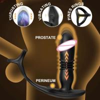 Massajeador Prostatal Vibratorio Herramienta de Autoestimulación para Hombres - details 1