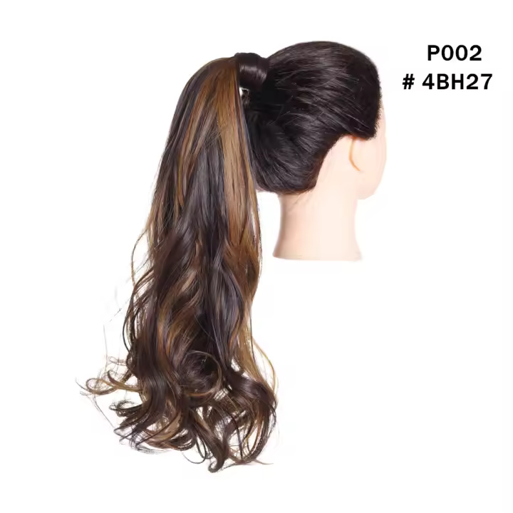 Pelucas de Cabello Humano Estilo Ondulado y Lacio Catálogo de Belleza - 1