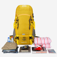 Mochila de gran capacidad para acampar, bolso de hombro impermeable para deportes de viaje al aire libre, senderismo, Trekking, escalada, Montañismo - details 9