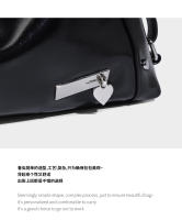 Bolso Bolso de mano multiusos para mujer Bolso de cadena de plata de verano Mochila Bolso de hombro práctico dulce y fresco - details 11