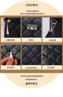 Bolso bandolera acolchado de PU con hombro cuadrado pequeño para mujer, versátil, de moda - details 3