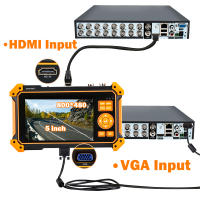 Probador de Cámara CCTV Portátil HD-3200 con Pantalla TFT-LCD de 5 Pulgadas 4K 8MP CVI TVI AHD SDI CVBS HDMI Monitor de Prueba de Cámara de Analógico - details 4