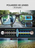 Gafas de sol polarizadas de lujo para hombre y mujer, lentes de sol a la moda para conducir, pescar, ciclismo, Golf y bicicleta - details 6