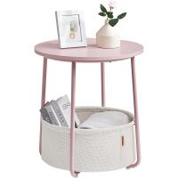 Mesa Lateral Redonda Moderna Espaciosa para Sala de Estar, Dormitorio, Mesita de Noche - details 70