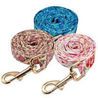 Conjunto Collar perro personalizado, collares nailon perro, correa caminar con estampado Floral mascotas, etiqueta de - details 10
