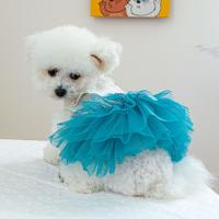 Vestido de princesa para perros y mascotas, Hada y mariposa, ropa para mascotas, vestido de gasa de encaje para perros, vestido de hadas para mascotas encantador y agradable para la piel - details 1