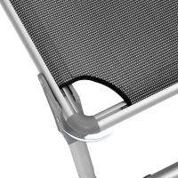 Silla de Senderismo Tumbona Reclinable Plegable, Ligera, 55 x 193 x 31 cm, Carga 150 kg - details 34