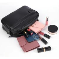 Bolso Cruzado de Hombro para Hombres Cuero PU Diseño a Cuadros Bolso Messenger de Negocios Casual - details 35