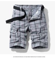 Pantalones Cortos de Verano para Hombres Ropa Deportiva Suelta con Múltiples Bolsillos - details 12