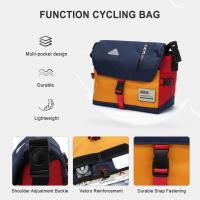 Bandolera clásica de lona, bolso de hombro resistente al agua, de 13 pulgadas para ordenador portátil, para viajes, tr - details 2