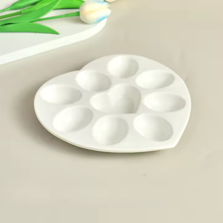 Bandejas de Cerámica Premium Diseño Elegante para Desayuno Ideal para Fiestas y Cenas Envío Rápido - 1