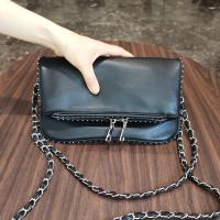 Bolsos cruzados con cadena de moda para Mujer, Bolsos de Mujer Carter para Mujer, bandolera de hombro plegable - details 7