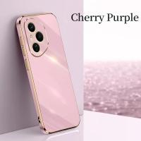 Teléfono con borde dorado para Honor400 400 Lite 300 Pro 200 100 Honor Power GT, funda chapada de silicona suave - details 10