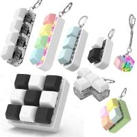 1/2/3/4/9 Keys Fidget Anti-Anxiety Point Party Stress Relief DIY Keycaps Toy Keyboard Caps - details 0