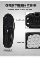 Mtb Men Racing Bike Shoes Road bicycle shoes Self-Locking Speed Bicycle Sneakers Mountain Road Cycling Footwear Women Spd Cleats - details 7