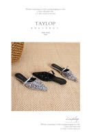 Zapatos planos de lentejuelas plateadas con punta puntiaguda Xiaoxiangfeng - details 18
